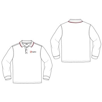 Polo manga larga